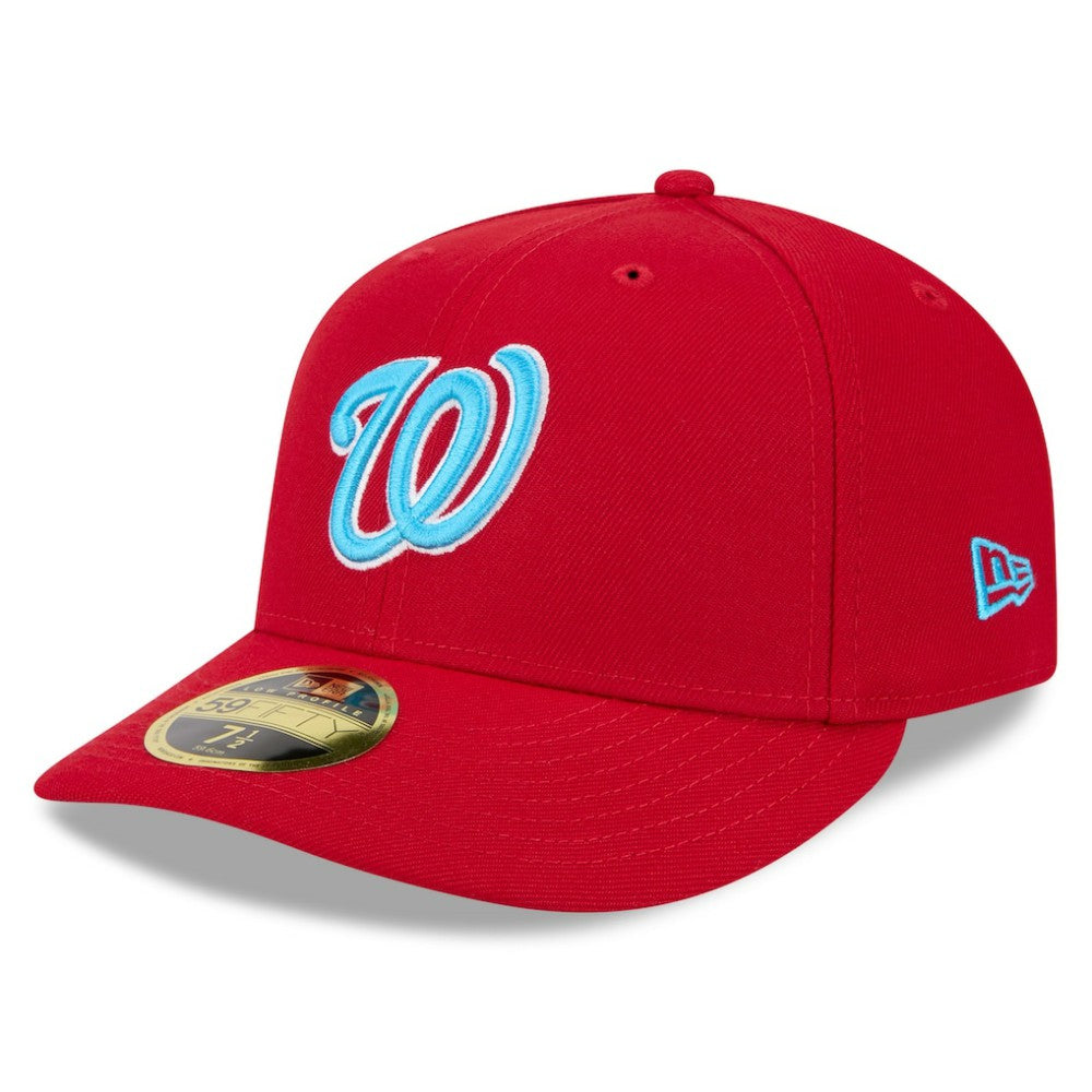 Washington Nationals New Era 2024 Father's Day Low Profile 59FIFTY Fitted Hat - Red - New Era Discount