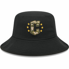 Cleveland Guardians New Era 2024 Armed Forces Day Bucket Hat - Black - New Era Sale