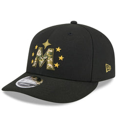 Minnesota Twins New Era 2024 Armed Forces Day Low Profile 9FIFTY Snapback Hat - Black - New Era Online