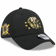 Milwaukee Brewers New Era 2024 Armed Forces Day 39THIRTY Flex Hat - Black - New Era Lifestyle