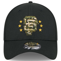 San Francisco Giants New Era 2024 Armed Forces Day 39THIRTY Flex Hat - Black - New Era Discount