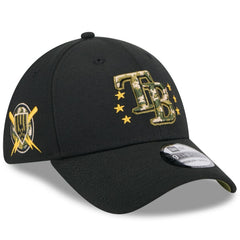Tampa Bay Rays New Era 2024 Armed Forces Day 39THIRTY Flex Hat - Black - New Era Sale