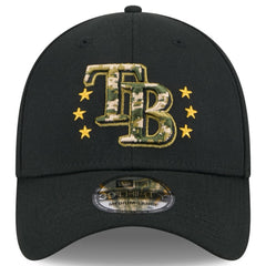 Tampa Bay Rays New Era 2024 Armed Forces Day 39THIRTY Flex Hat - Black - New Era Sale