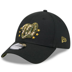 Washington Nationals New Era 2024 Armed Forces Day 39THIRTY Flex Hat - Black - New Era Online