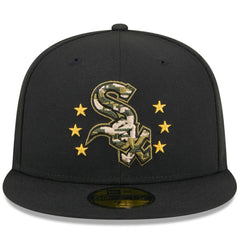 Chicago White Sox New Era 2024 Armed Forces Day On-Field 59FIFTY Fitted Hat - Black - New Era on Sale