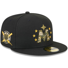 Minnesota Twins New Era 2024 Armed Forces Day On-Field 59FIFTY Fitted Hat - Black - New Era Sale