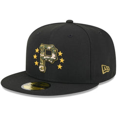 Pittsburgh Pirates New Era 2024 Armed Forces Day On-Field 59FIFTY Fitted Hat - Black - New Era on Sale