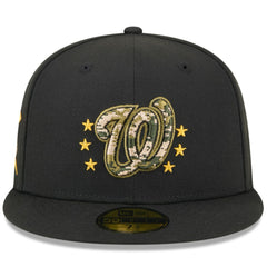 Washington Nationals New Era 2024 Armed Forces Day On-Field 59FIFTY Fitted Hat - Black - New Era Sale