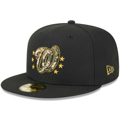 Washington Nationals New Era 2024 Armed Forces Day On-Field 59FIFTY Fitted Hat - Black - New Era Sale