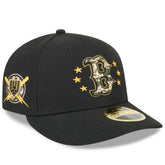 Boston Red Sox New Era 2024 Armed Forces Day Low Profile 59FIFTY Fitted Hat - Black - New Era Discount