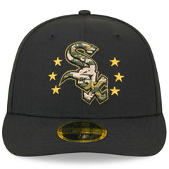 Chicago White Sox New Era 2024 Armed Forces Day Low Profile 59FIFTY Fitted Hat - Black - New Era Lifestyle