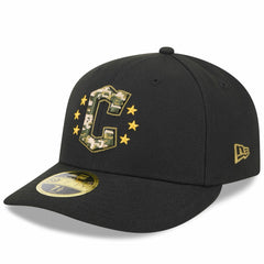 Cleveland Guardians New Era 2024 Armed Forces Day Low Profile 59FIFTY Fitted Hat - Black - New Era Sale