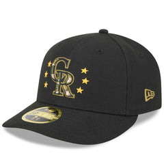 Colorado Rockies New Era 2024 Armed Forces Day Low Profile 59FIFTY Fitted Hat - Black - New Era Sale