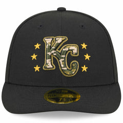 Kansas City Royals New Era 2024 Armed Forces Day Low Profile 59FIFTY Fitted Hat - Black - New Era Sale