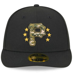 Pittsburgh Pirates New Era 2024 Armed Forces Day Low Profile 59FIFTY Fitted Hat - Black - New Era Discount