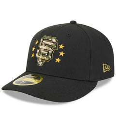 San Francisco Giants New Era 2024 Armed Forces Day Low Profile 59FIFTY Fitted Hat - Black - New Era on Sale
