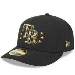 Tampa Bay Rays New Era 2024 Armed Forces Day Low Profile 59FIFTY Fitted Hat - Black - New Era Online