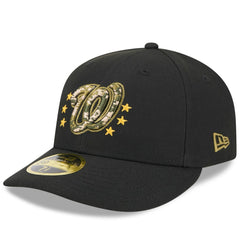 Washington Nationals New Era 2024 Armed Forces Day Low Profile 59FIFTY Fitted Hat - Black - New Era on Sale