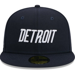 Detroit Tigers New Era 2024 City Connect 59FIFTY Fitted Hat - Navy - New Era Lifestyle