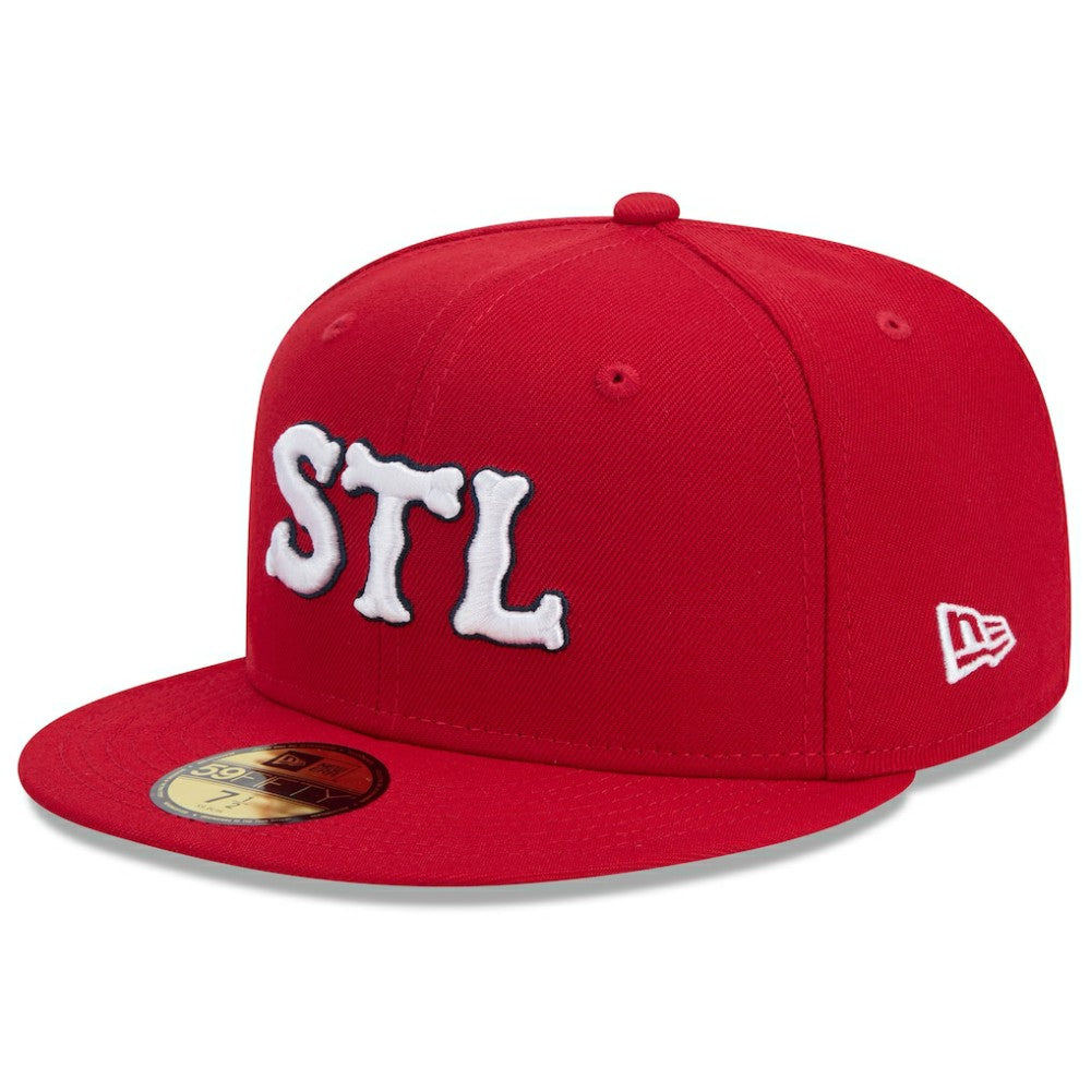 St. Louis Cardinals New Era 2024 City Connect 59FIFTY Fitted Hat - Red - New Era Discount