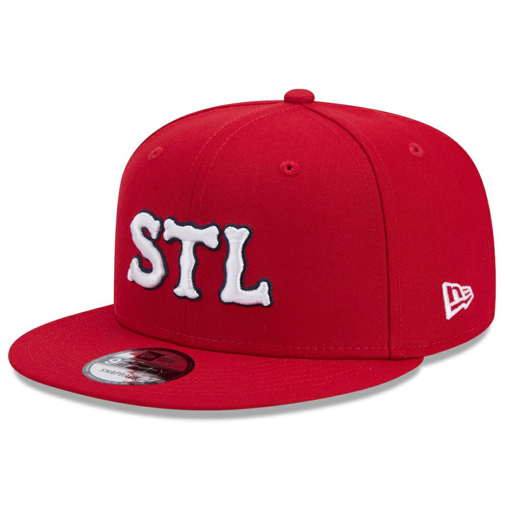 St. Louis Cardinals New Era 2024 City Connect 9FIFTY Snapback Hat - Red - New Era Sale