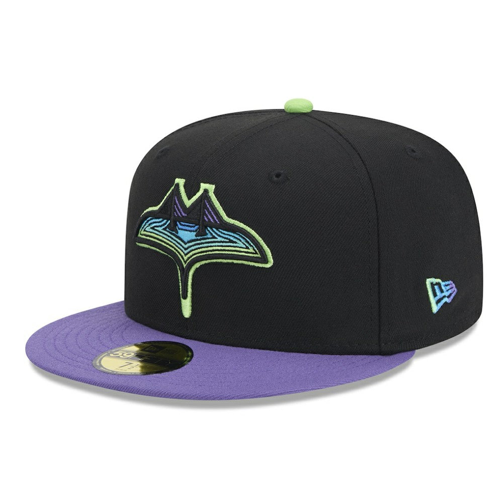 Tampa Bay Rays New Era 2024 City Connect 59FIFTY Fitted Hat - Black - New Era Online