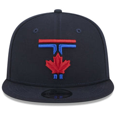 Toronto Blue Jays New Era 2024 City Connect 9FIFTY Snapback Hat - Navy - New Era Lifestyle