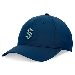 Seattle Kraken Fanatics Front Office Ripstop Adjustable Hat - Deep Sea Blue - NHL 200496222