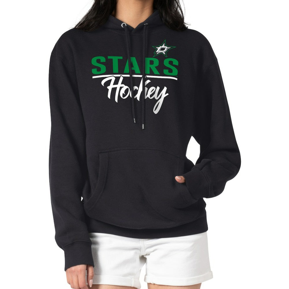 Dallas Stars G-III 4Her by Carl Banks Women's Team Sport Tri-Blend Fleece Hoodie - Black - NHL 200497119