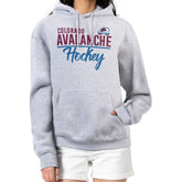 Colorado Avalanche G-III 4Her by Carl Banks Women's Team Sport Tri-Blend Fleece Hoodie - Heather Gray - NHL 200497137
