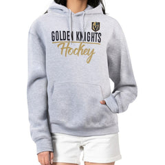 Vegas Golden Knights G-III 4Her by Carl Banks Women's Team Sport Tri-Blend Fleece Hoodie - Heather Gray - NHL 200497160