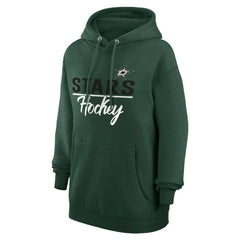 Dallas Stars G-III 4Her by Carl Banks Women's Team Sport Tri-Blend Fleece Hoodie - Green - NHL 200497163