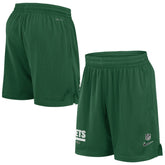 Nike New York Jets 2024 Sideline Performance Mesh Shorts Green