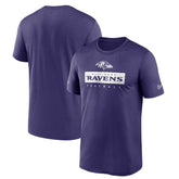Nike Baltimore Ravens Sideline Legend Performance T-Shirt Purple