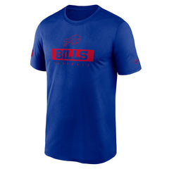Nike Buffalo Bills Sideline Legend Performance T-Shirt Royal