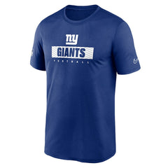 Nike New York Giants Sideline Legend Performance T-Shirt Royal
