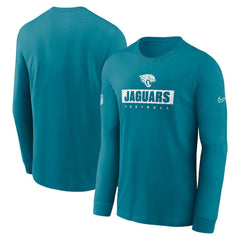 Nike Jacksonville Jaguars Sideline Dri-FIT Long Sleeve T-Shirt Teal