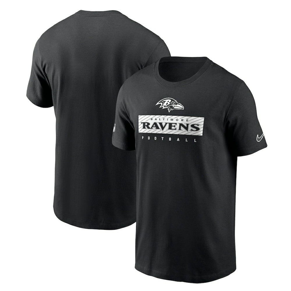 Nike Baltimore Ravens Sideline Performance T-Shirt Black