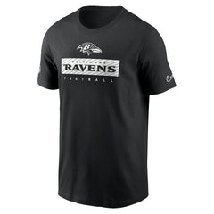 Nike Baltimore Ravens Sideline Performance T-Shirt Black