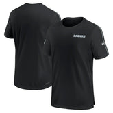 Nike Las Vegas Raiders 2024 Sideline Coach UV Performance T-Shirt Black