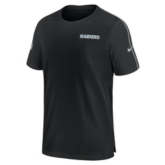 Nike Las Vegas Raiders 2024 Sideline Coach UV Performance T-Shirt Black