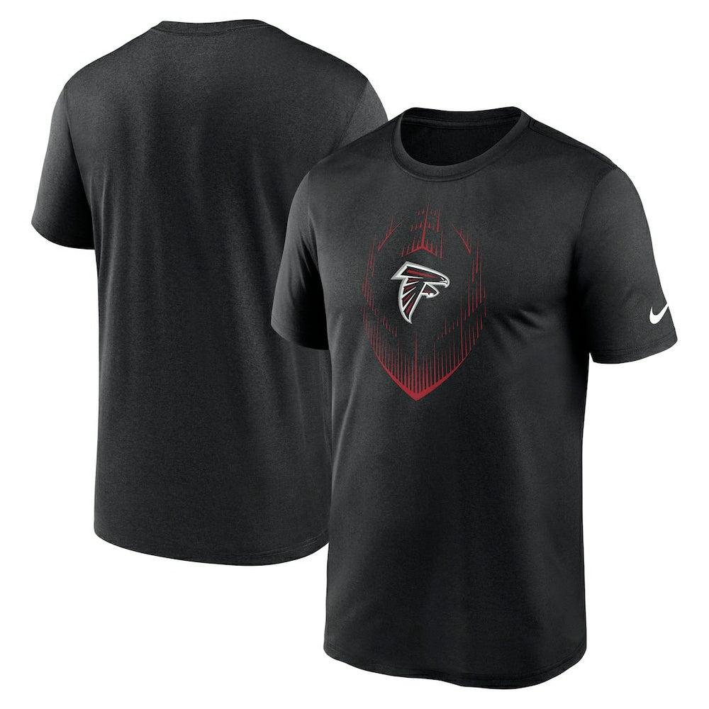 Nike Atlanta Falcons Primetime Legend Icon Performance T-Shirt Black
