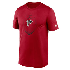 Nike Atlanta Falcons Primetime Legend Icon Performance T-Shirt Red