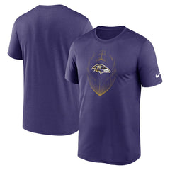 Nike Baltimore Ravens Primetime Legend Icon Performance T-Shirt Purple