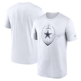 Nike Dallas Cowboys Primetime Legend Icon Performance T-Shirt White