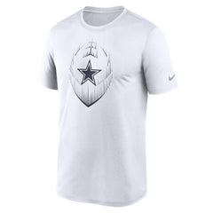 Nike Dallas Cowboys Primetime Legend Icon Performance T-Shirt White