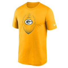 Nike Green Bay Packers Primetime Legend Icon Performance T-Shirt Gold
