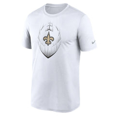 Nike New Orleans Saints Primetime Legend Icon Performance T-Shirt White
