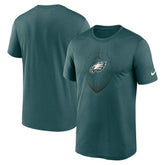 Nike Philadelphia Eagles Primetime Legend Icon Performance T-Shirt Midnight Green