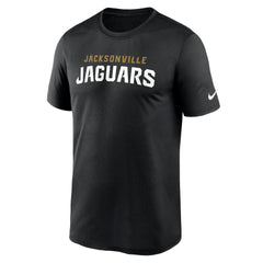 Nike Jacksonville Jaguars Primetime Legend Wordmark Performance T-Shirt Black